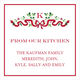 Ribbon Holiday Gift Stickers Image 2 of 2